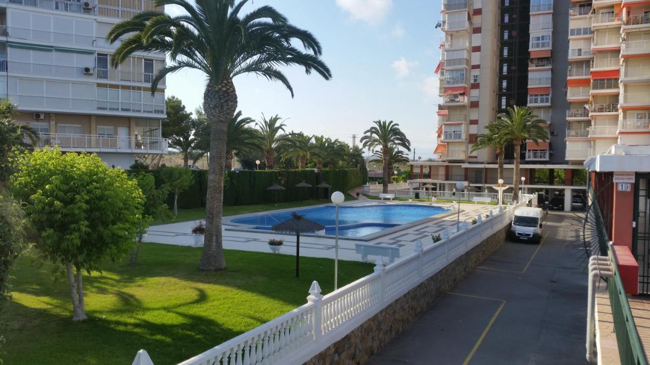 Apartamento En 1ª Linea Con Piscina アリカンテ エクステリア 写真